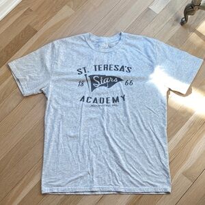Blue 84 Gray St. Teresa's Academy Tee